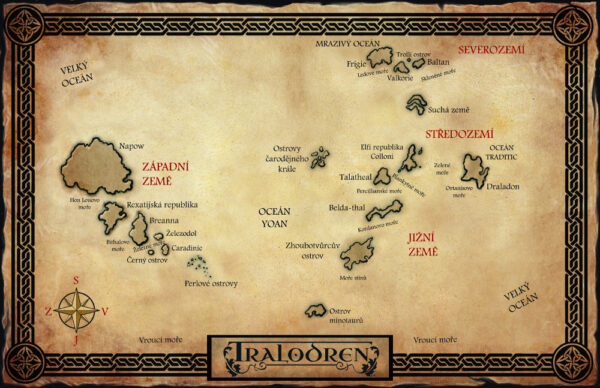 Mapa Tralodrenu