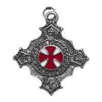 Amulet Templářský kříž