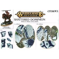 Warhammer AoS: Shattered Dominion - oválné podstavce 60mm & 90mm