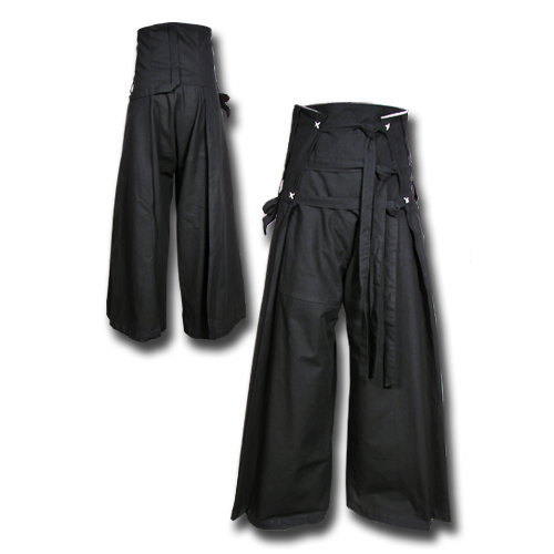Kalhoty Samurai černé