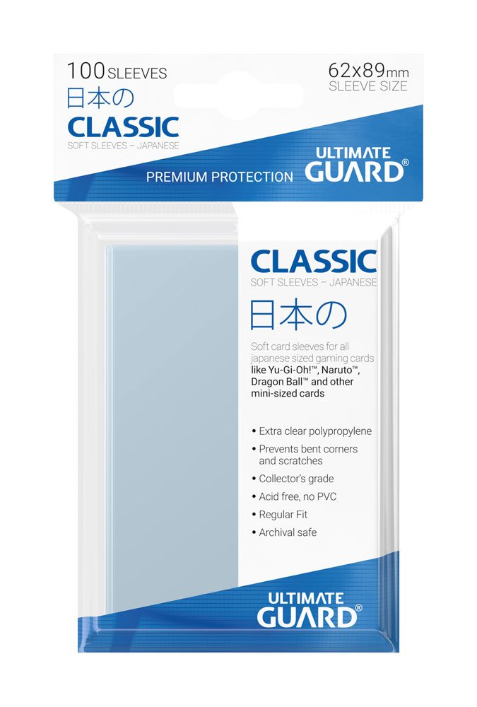 Obaly na karty 62 x 89 mm (Ultimate Guard Classic Soft)