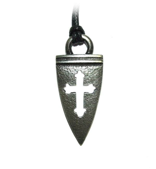 Amulet erb s křížem